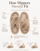How Should Slippers Fit?