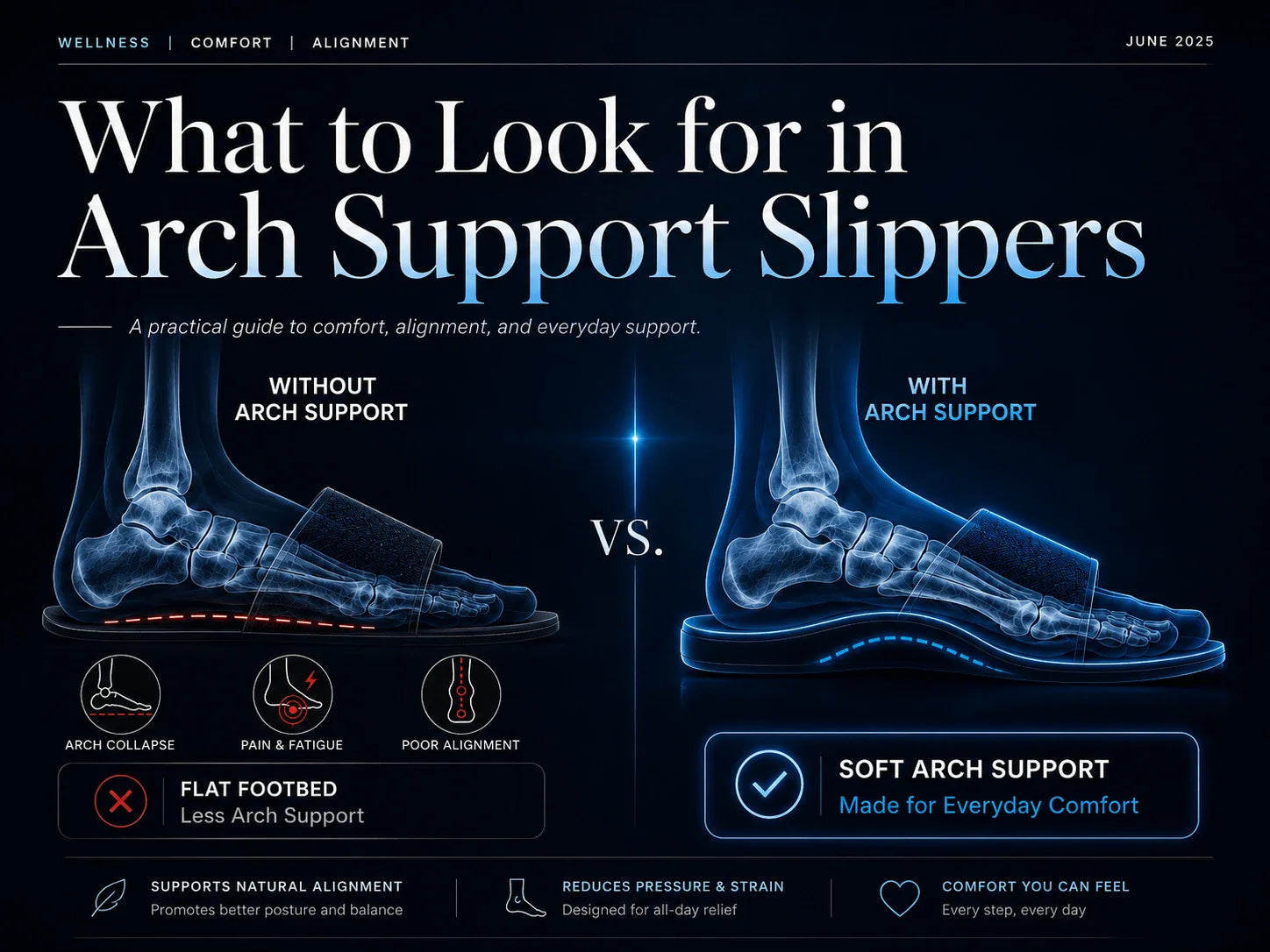 What to Look for in Arch Support Slippers