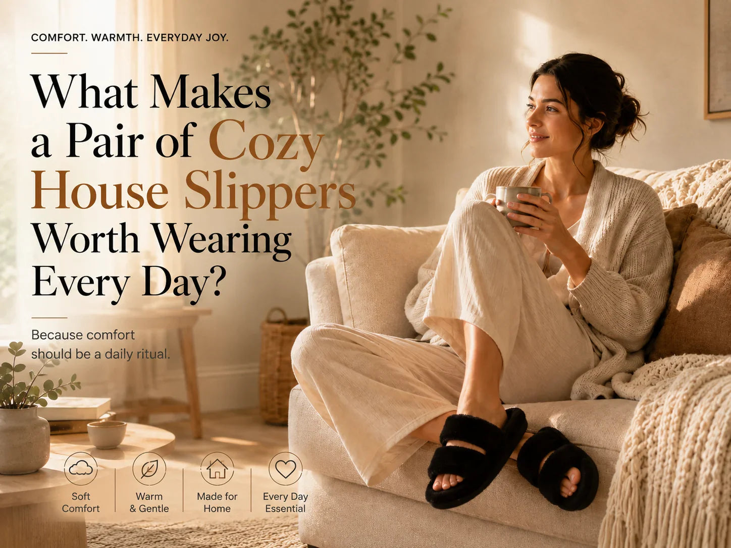 What Makes a Pair of Cozy House Slippers Worth Wearing Every Day?