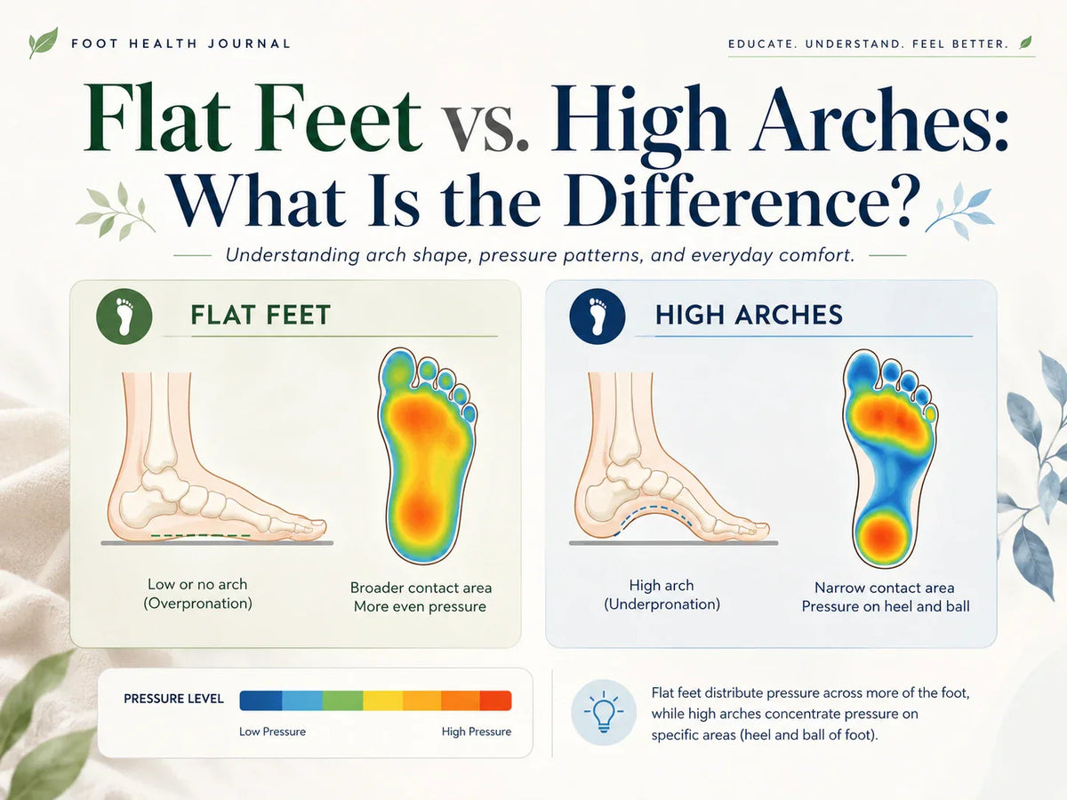 Flat Feet vs. High Arches: What Is the Difference?