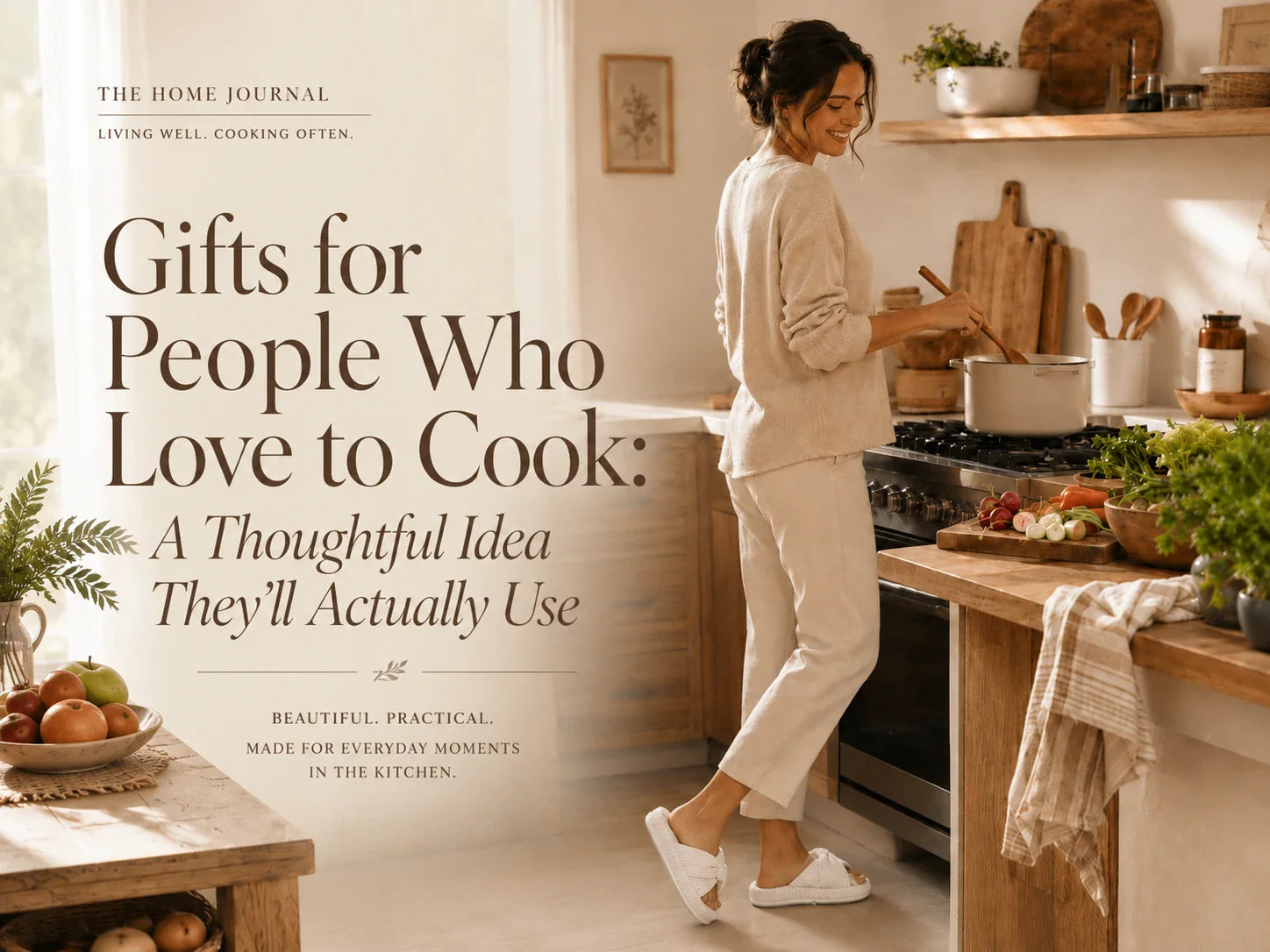 Gifts for People Who Love to Cook: A Thoughtful Idea They’ll Actually Use