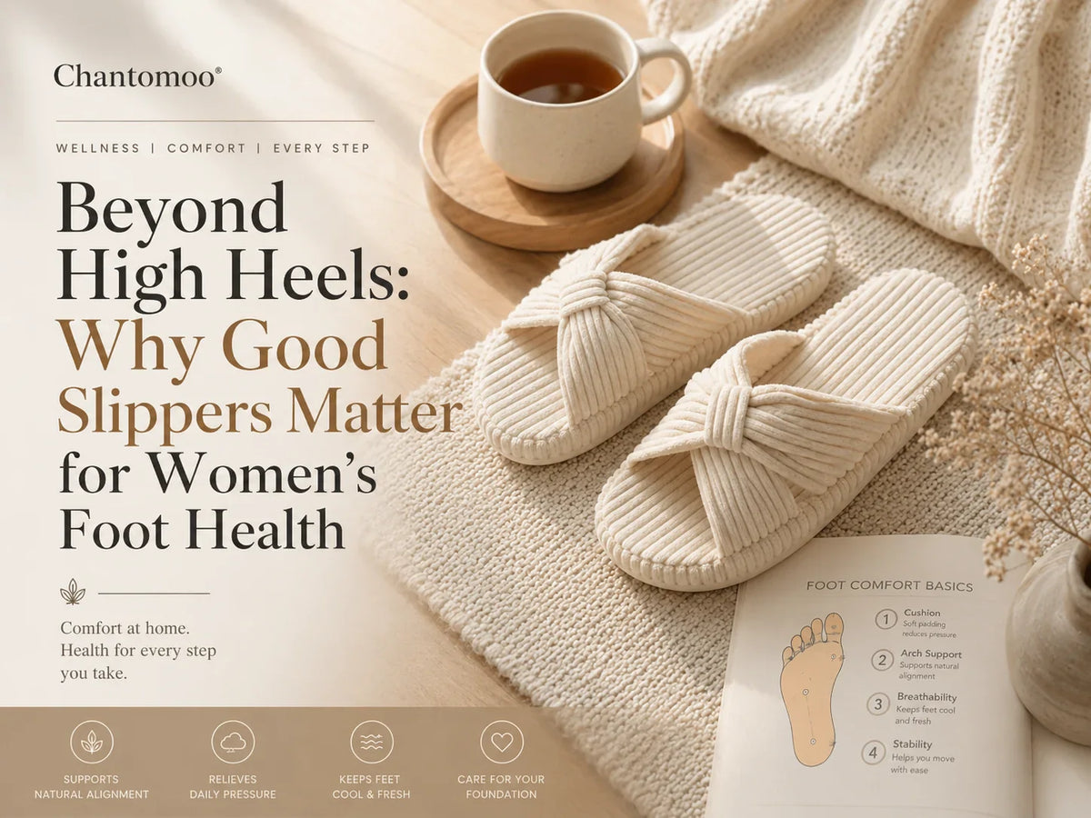 Beyond High Heels: Why Good Slippers Matter for Women’s Foot Health