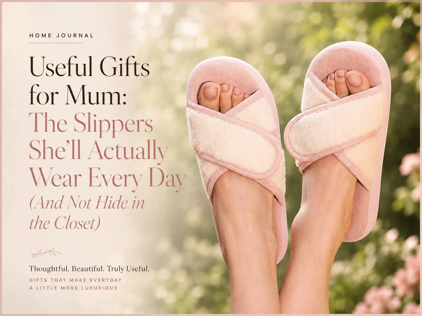 Useful Gifts for Mum: The Slippers She’ll Actually Wear Every Day (And Not Hide in the Closet)