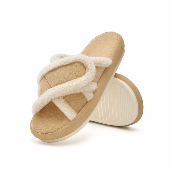 Meadow Fawn Adjustable Slippers