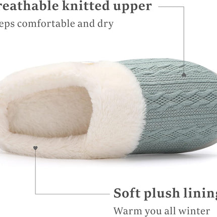 LuxeLodge Scuff Slippers