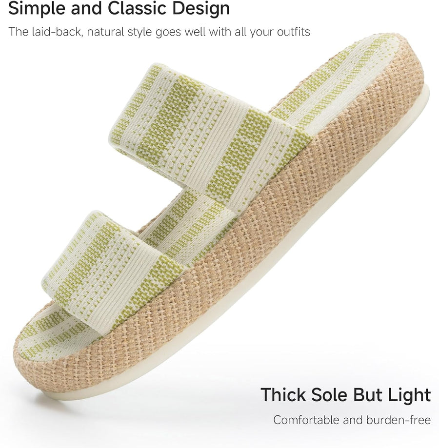 Boardwalk - Matcha Latte Lightweight Slippers