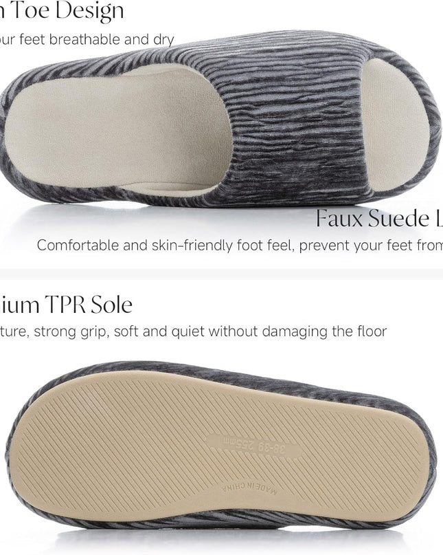 Marled Graphite Gray Scallop Rib Corduroy