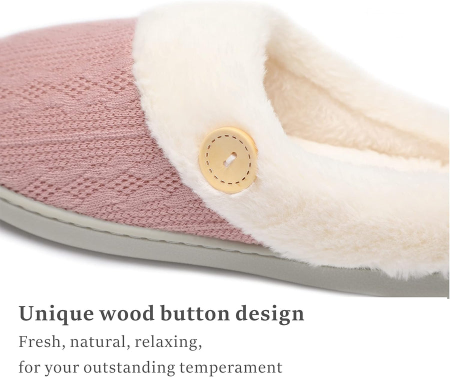 BUTTON Mauve pink
