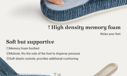 HODY - Starlight Lounge Memory Foam Slippers