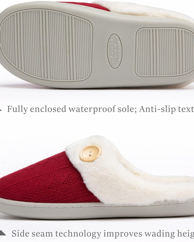 BUTTON Christmas red