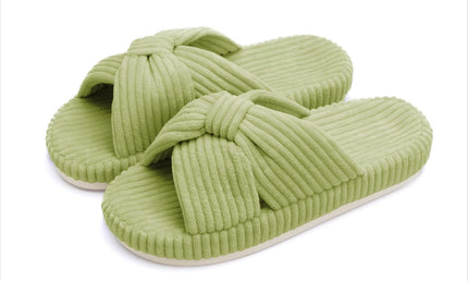 HODY - Avocado Memory-Schaum Hausschuhe