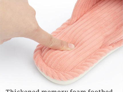 BOWDY Terracotta dunne zolen pantoffels