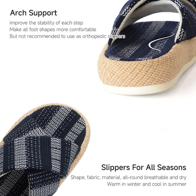 Orca Coastal Woven Cross-Strap Slippers