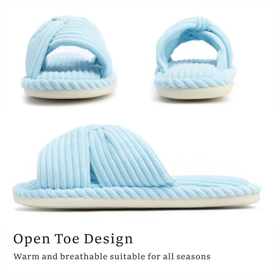 BOWDY Pantuflas de suela fina color escarcha