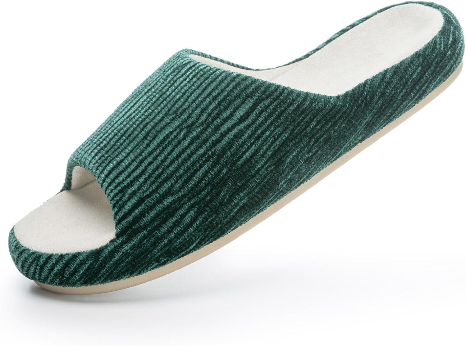 Scallop - Peacock Green-pantoffels met zachte zool