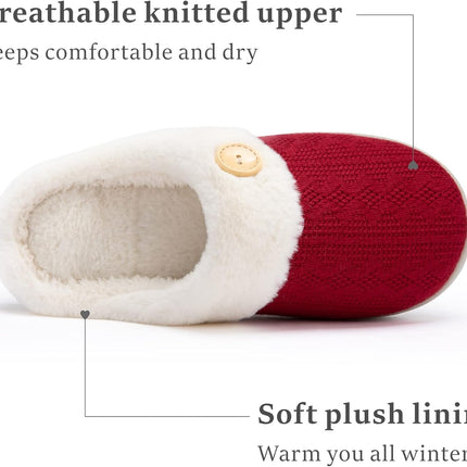 BUTTON Christmas red