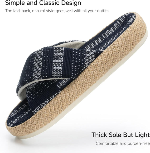 Orca Coastal Woven Cross-Strap Slippers