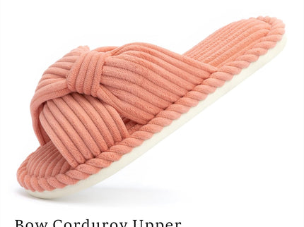 BOWDY Terracotta dunne zolen pantoffels