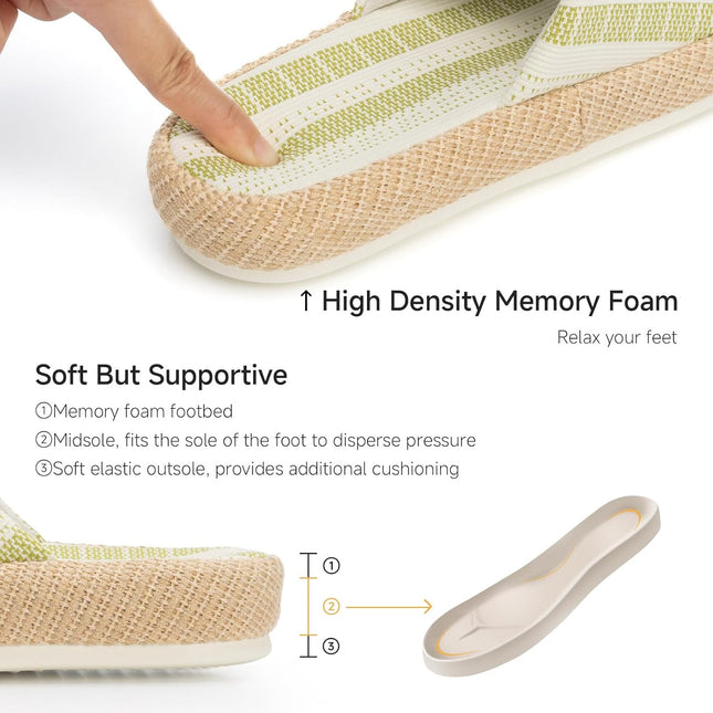 Horizon MossWeave Casual Slide Slippers