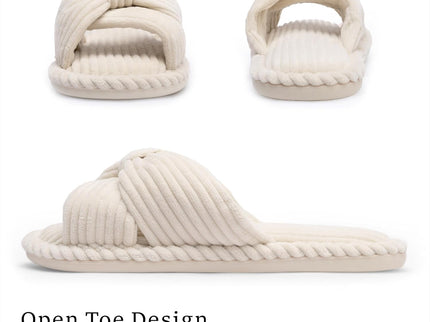 BOWDY Manchestertofflor med Rosett