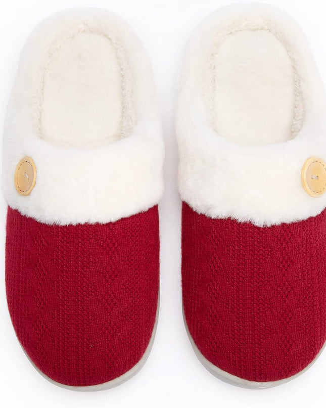 BUTTON Christmas red