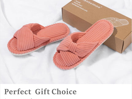 BOWDY Terracotta dunne zolen pantoffels