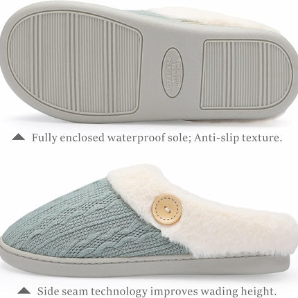 LuxeLodge Scuff Slippers