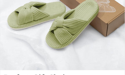 HODY - Avocado Memory-Schaum Hausschuhe