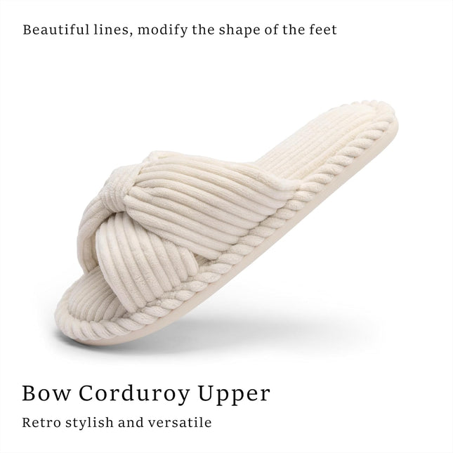 BOWDY Seashell White Tøfler med Tynd Sål