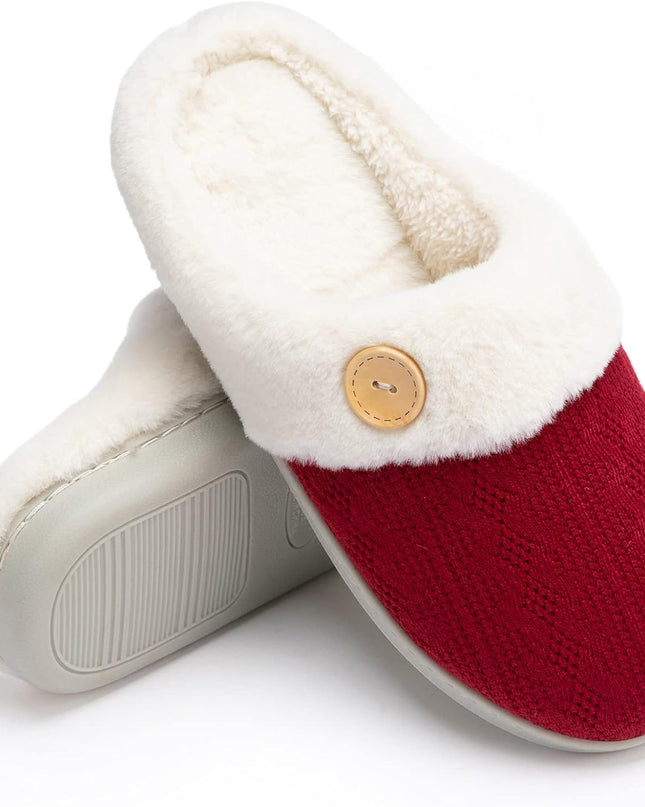 BUTTON Christmas red