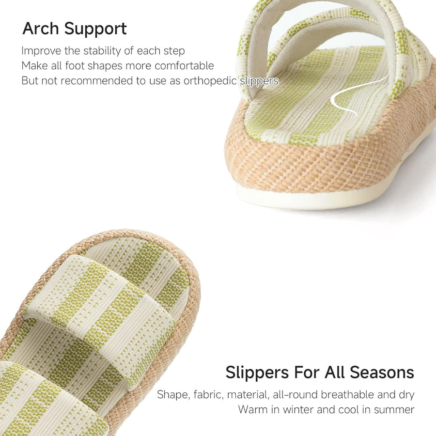 Boardwalk - Matcha Latte Lightweight Slippers