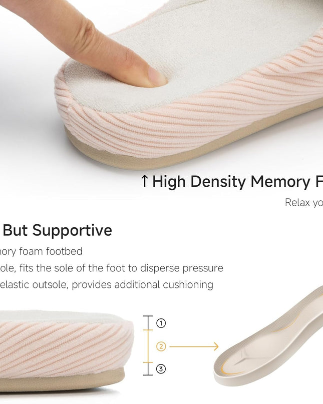 Sakura Pink Scallop Rib Corduroy