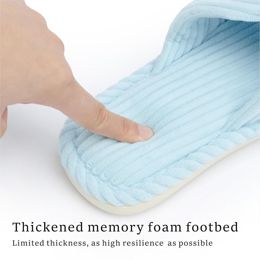 BOWDY Pantuflas de suela fina color escarcha