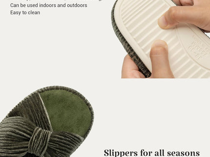 HODY - Champagne Olive Memory Foam-tofflor