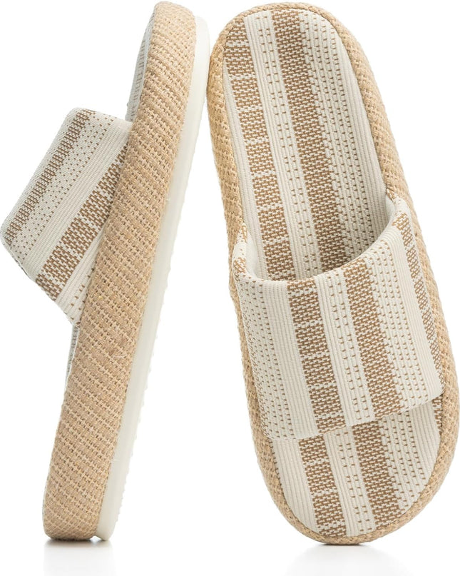 MossWeave Casual Slide Slippers