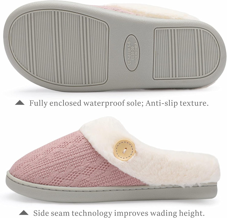 BUTTON Mauve pink