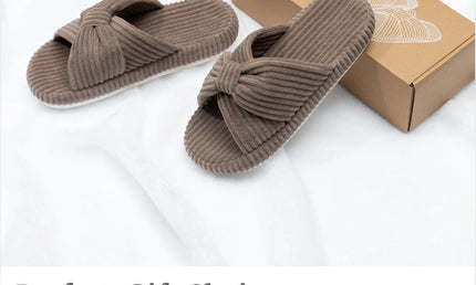 Pantuflas HODY de espuma viscoelástica con café