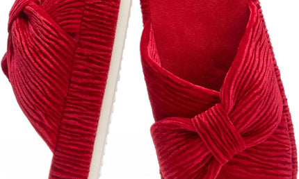 HODY - Ruby Cord-platforms hjemmesko med memoryskum