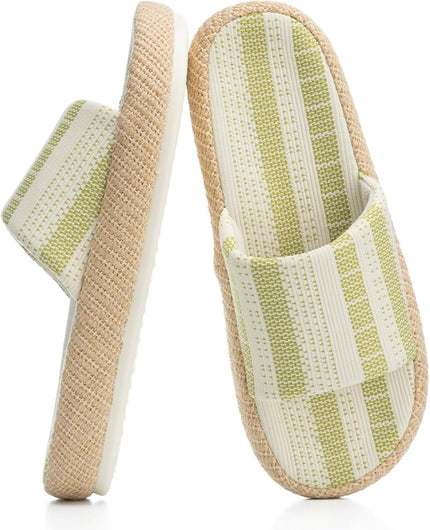 Pantuflas casuales Horizon MossWeave tipo slide