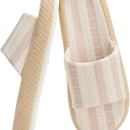 MossWeave Casual Slide Slippers