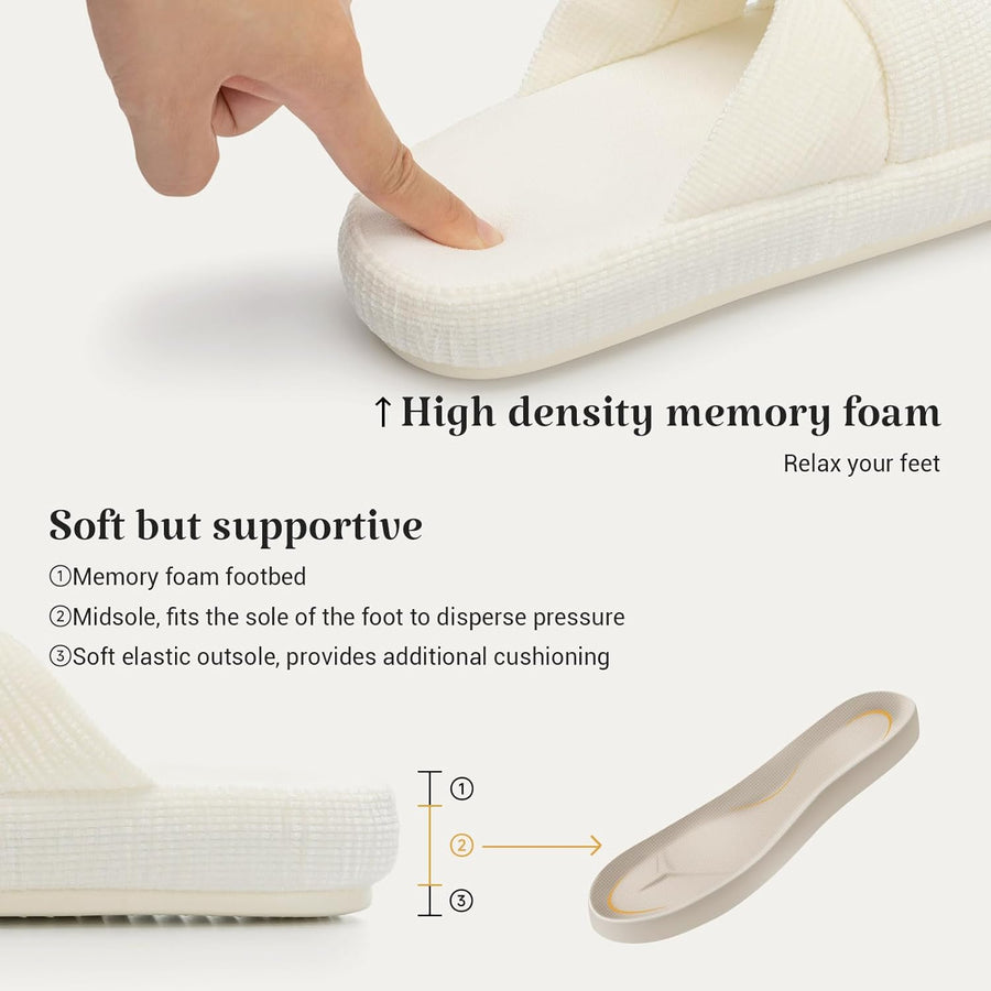 HODY - Selene Glow Memory Foam Slippers