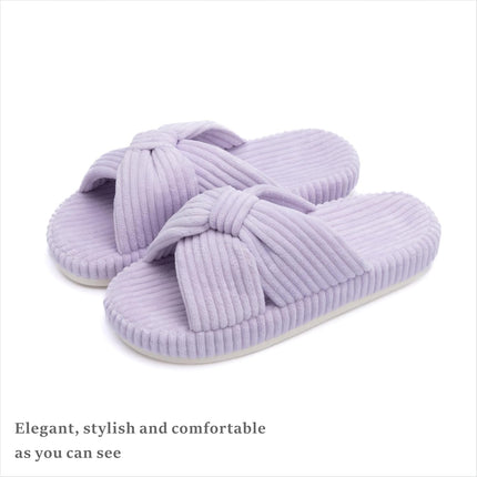 HODY - Lilac Memory Foam Slippers