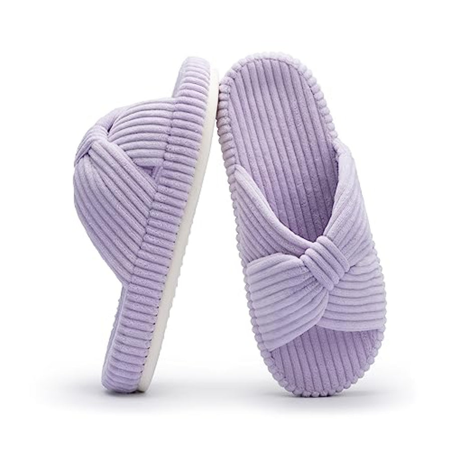 HODY - Lilac Memory Foam Slippers