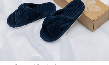 HODY - Oxfordblau Memory-Schaum Hausschuhe
