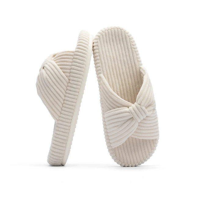 HODY Bowknot Memory Foam Slippers