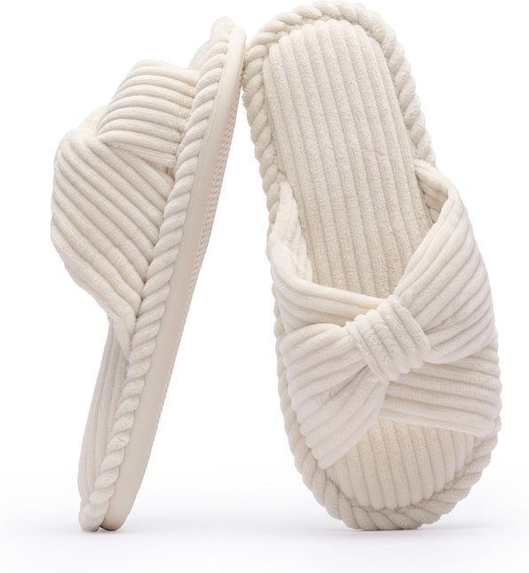 BOWDY Seashell White Tøfler med Tynd Sål