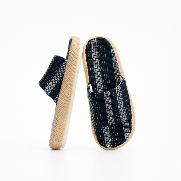 Horizon - Chaussons rembourrés océan profond