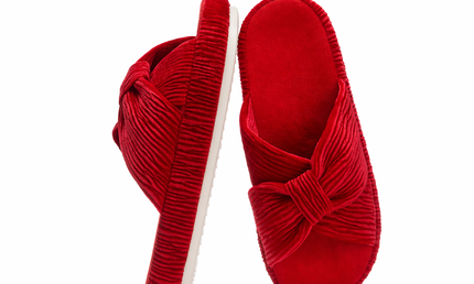 HODY - Ruby Cord-platforms hjemmesko med memoryskum