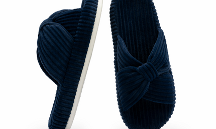 HODY - Oxfordblau Memory-Schaum Hausschuhe