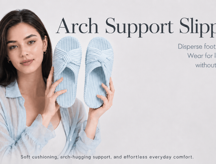 <h2>Women’s Slippers with Arch Support</h2>